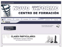 Tablet Screenshot of novoinformo.es